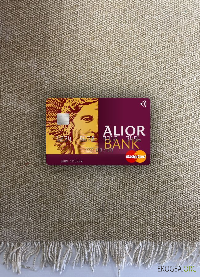 Pologne Alior Bank mastercard photolook ,